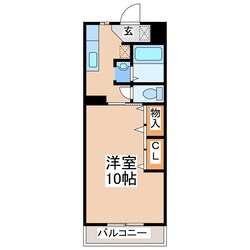 メゾン九品寺の物件間取画像